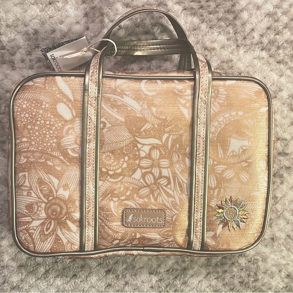 Sakroots Artistic Circle Travel Case Bag/Hanging Toiletry Bag